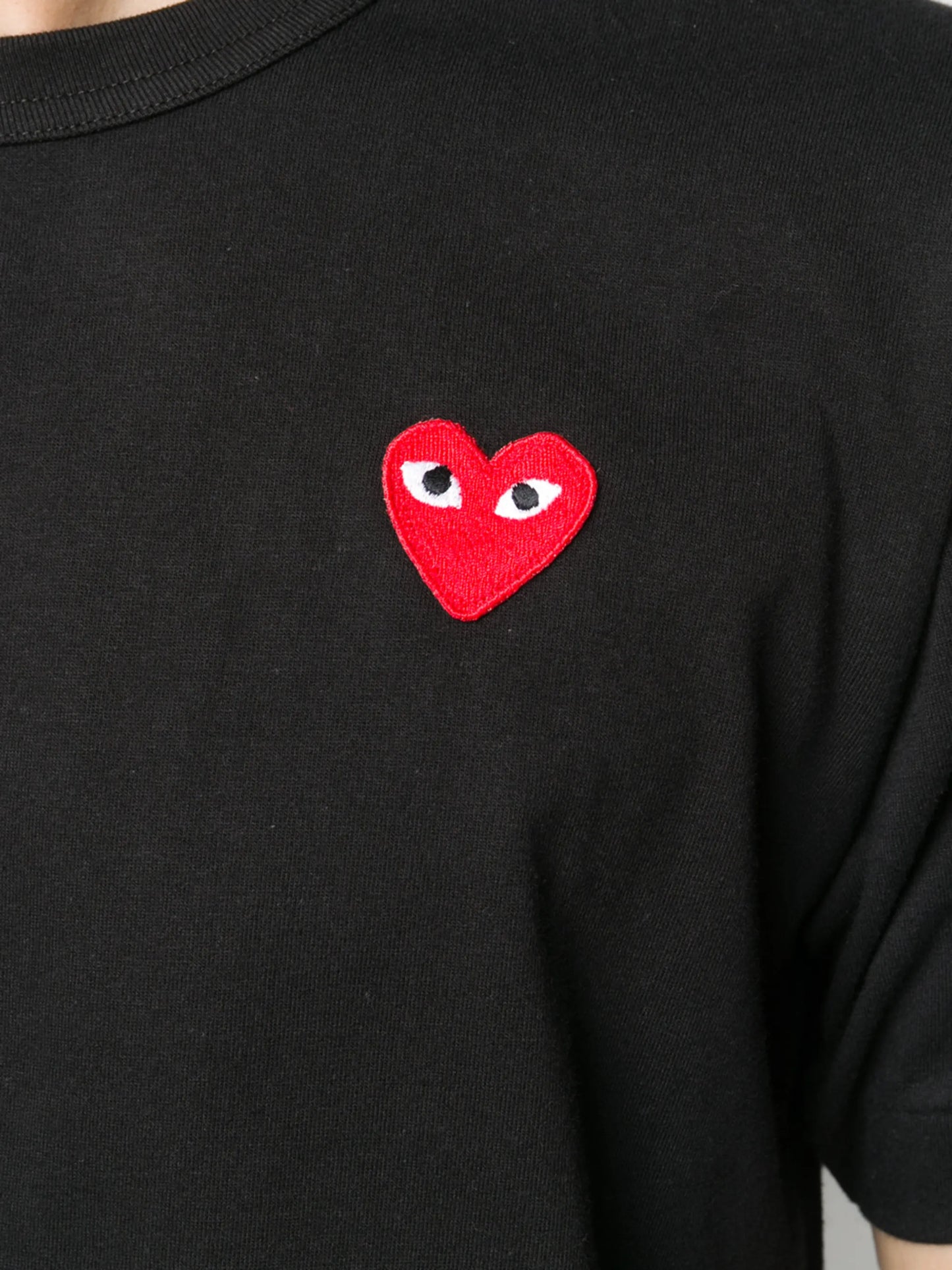 Red Heart t-shirt in Black