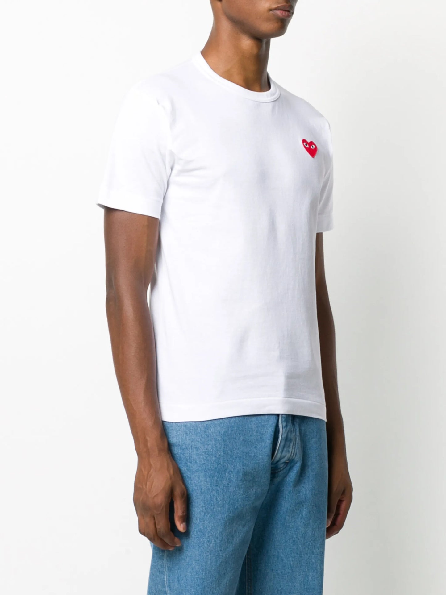 Red Heart T-Shirt in White