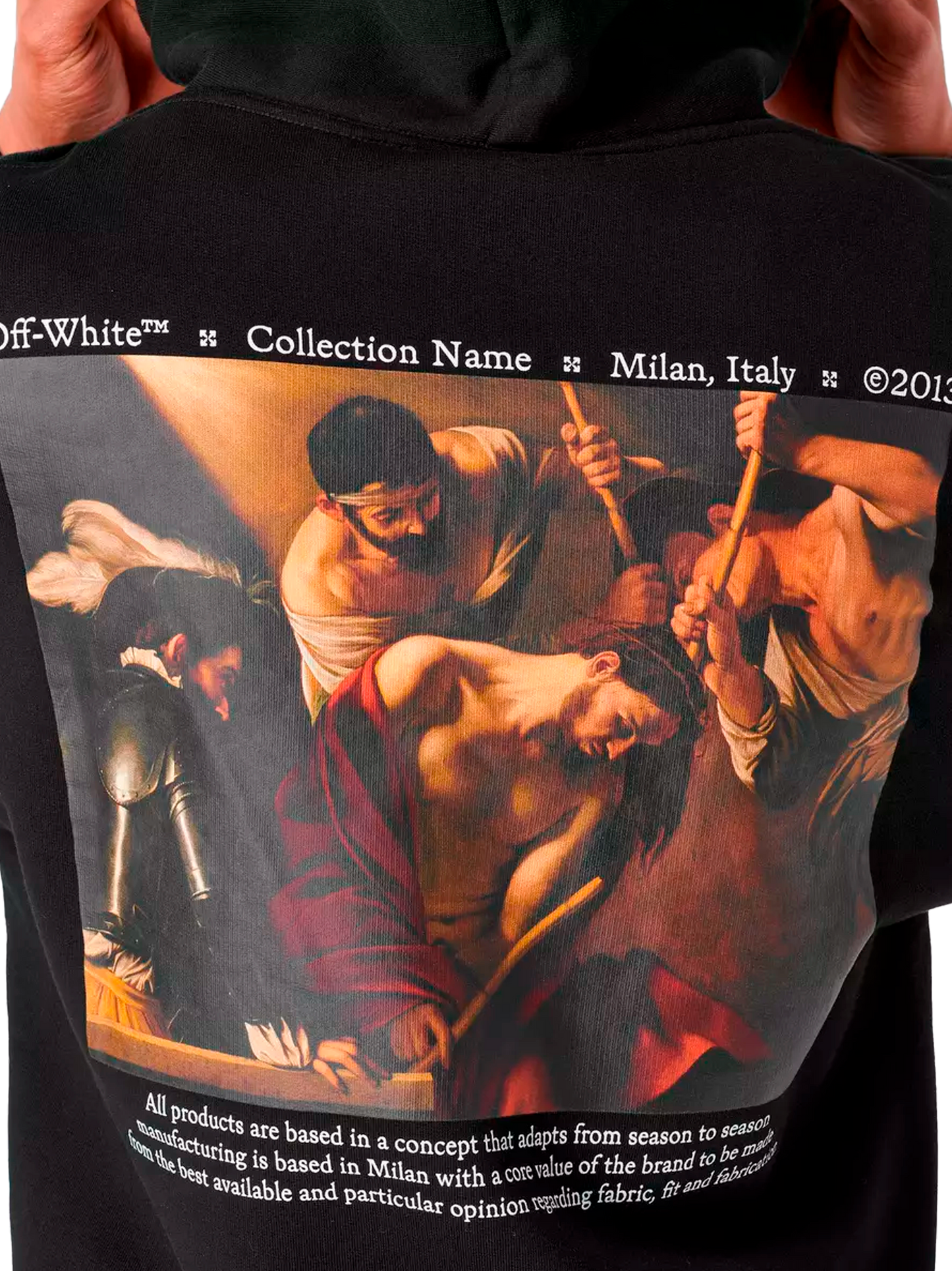 Caravaggio Off White Hoodie